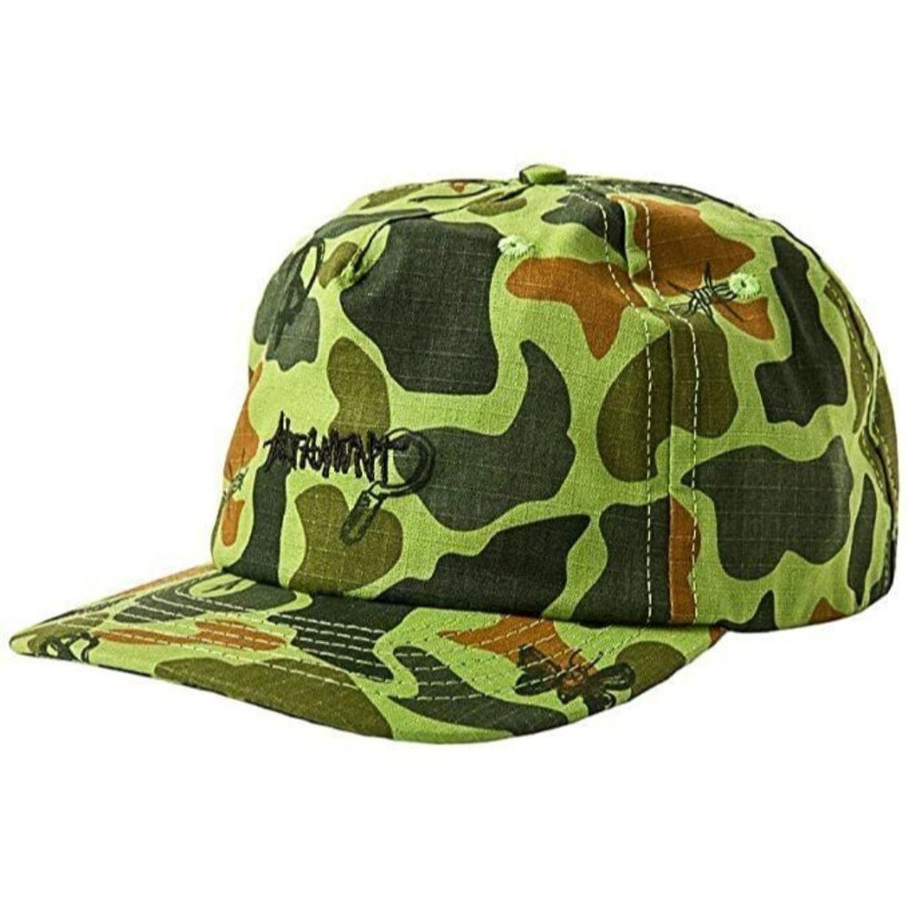Altamont Camo Strapback  Soft Cap Hat Cotton O/S